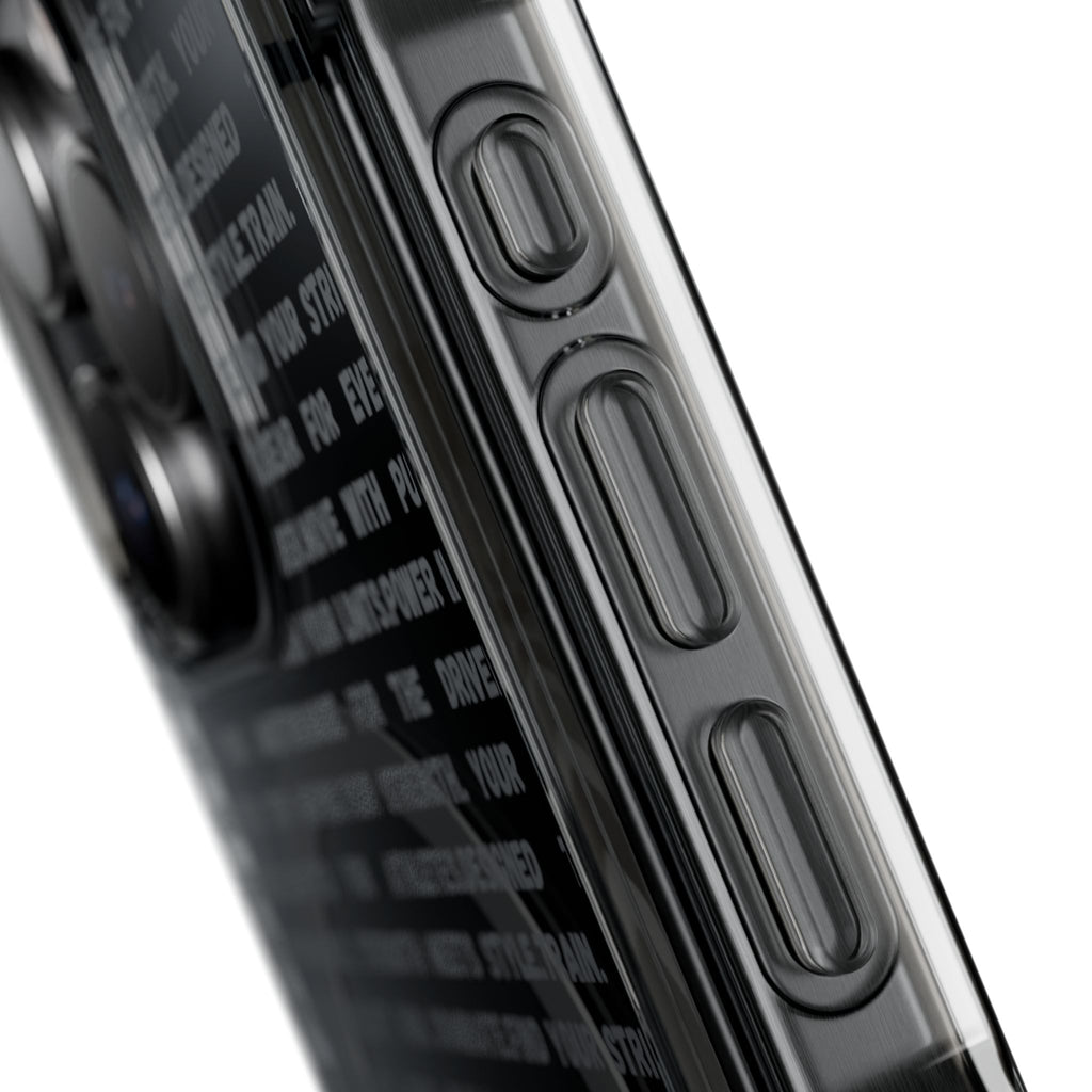 Clear Magnetic Phone Case — Slim Impact Protection with MagSafe Ring by RSR