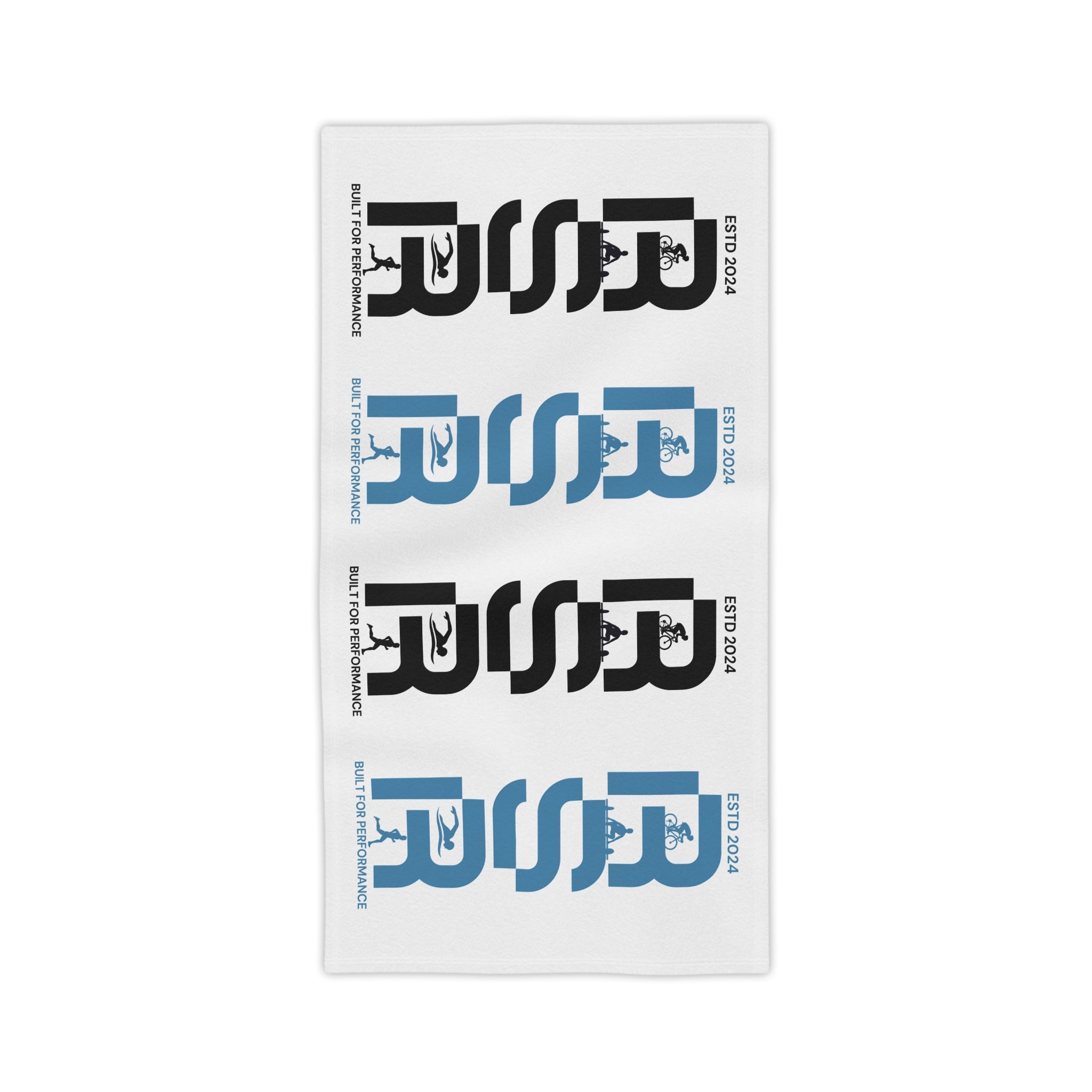 RSSR Pattern Beach Towel — ESTD 2024 Coastal Performance Towel by RSR