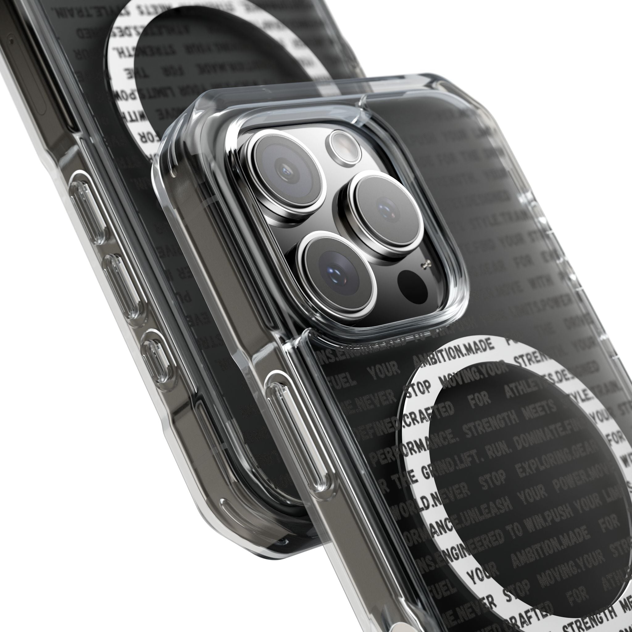 Clear Magnetic Phone Case — Slim Impact Protection with MagSafe Ring by RSR