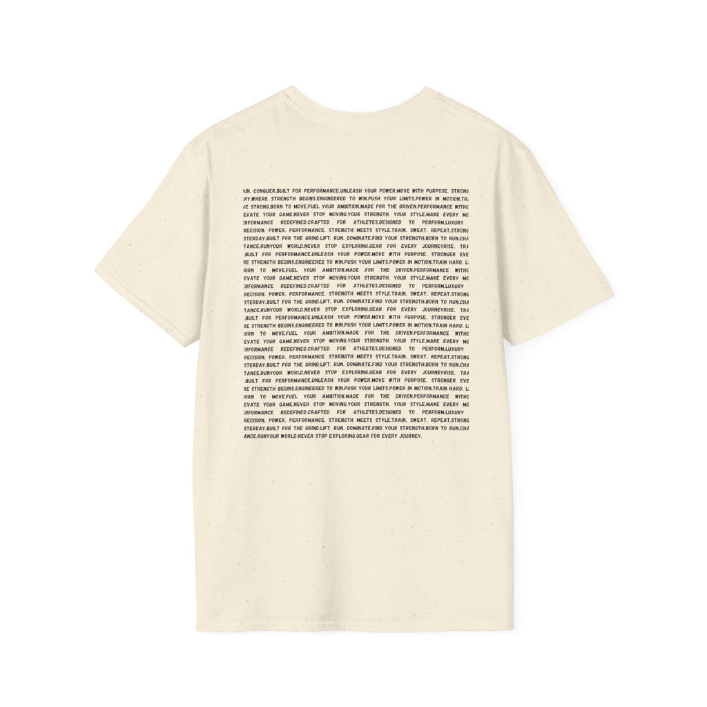 RSR Stacked Logo T-Shirt — Minimalist Geometric Graphic Tee by RSR