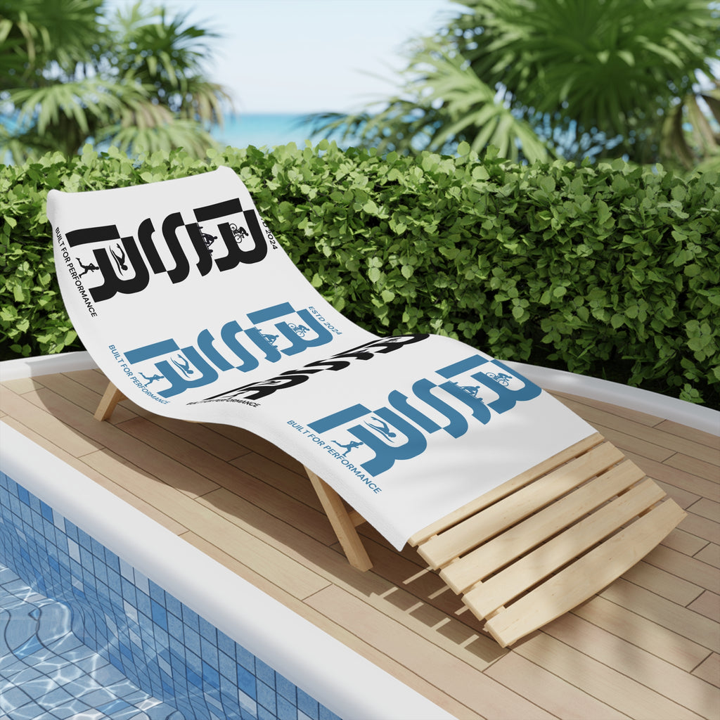 RSSR Pattern Beach Towel — ESTD 2024 Coastal Performance Towel by RSR