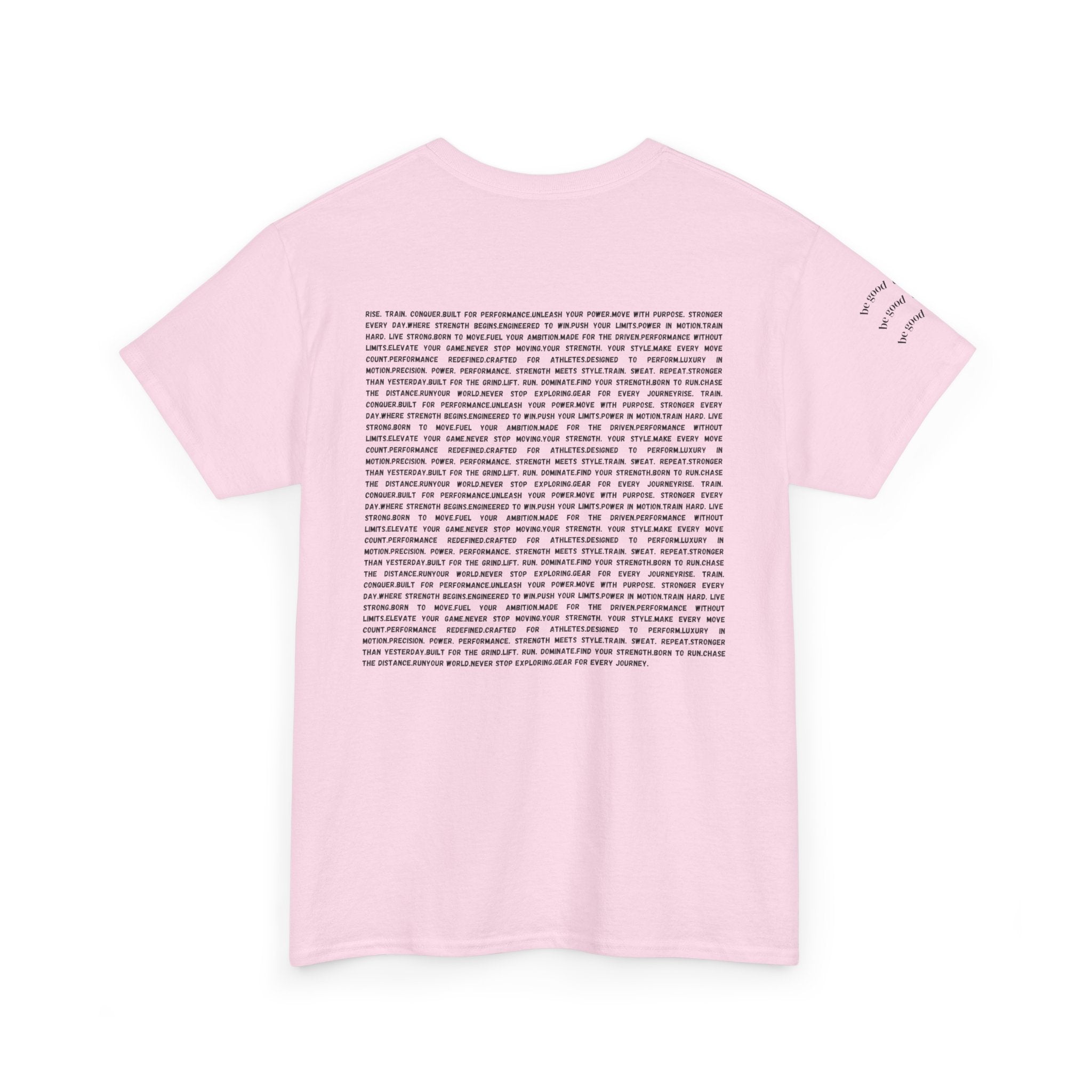 RSP Vertical Block Letter Tee | Minimal Text Graphic Shirt by RSR