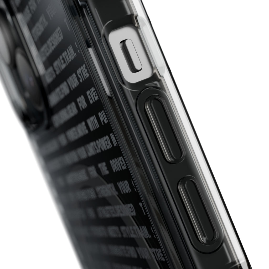 Clear Magnetic Phone Case — Slim Impact Protection with MagSafe Ring by RSR