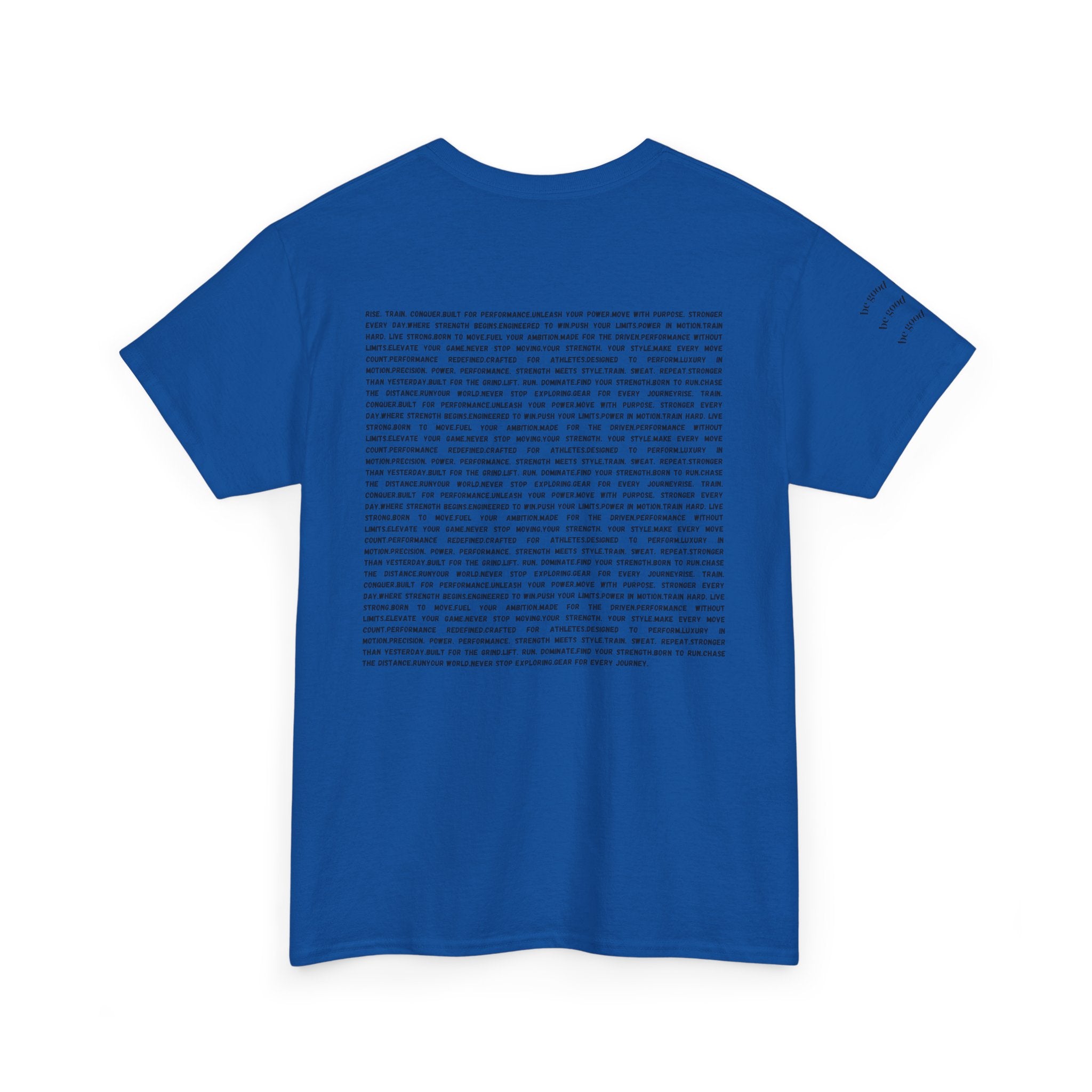 RSP Vertical Block Letter Tee | Minimal Text Graphic Shirt by RSR