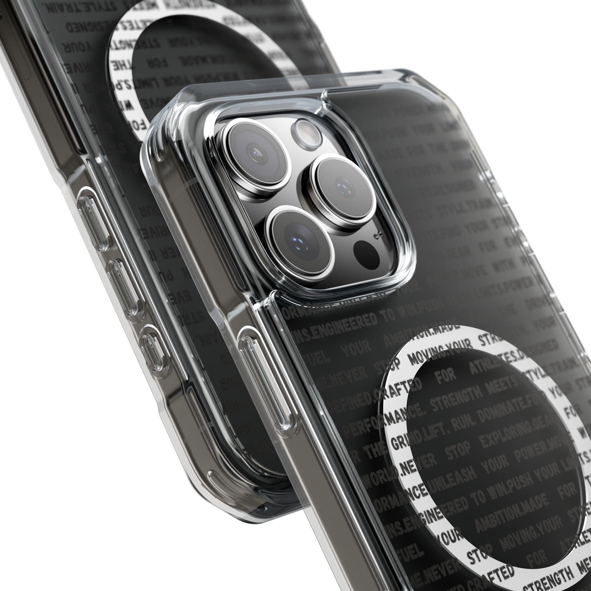 Clear Magnetic Phone Case — Slim Impact Protection with MagSafe Ring by RSR