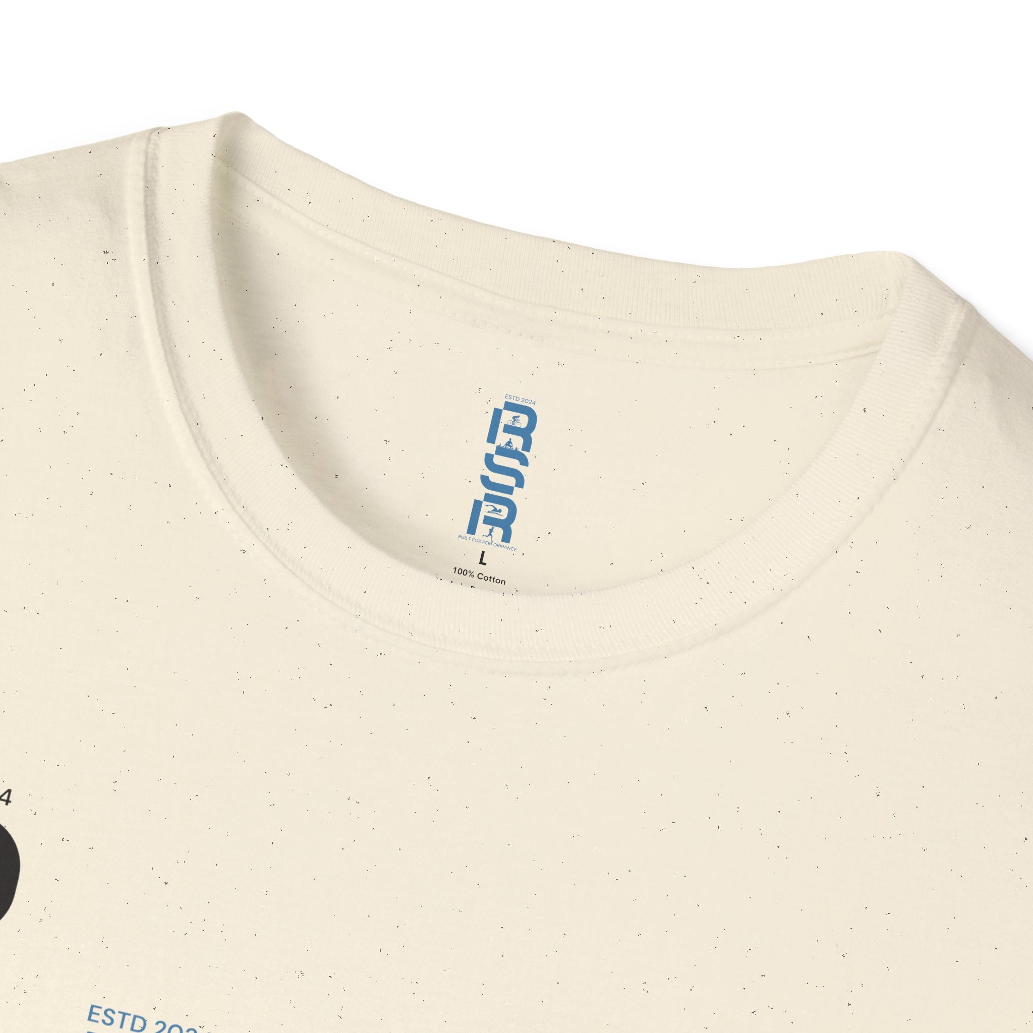 RSR Stacked Logo T-Shirt — Minimalist Geometric Graphic Tee by RSR