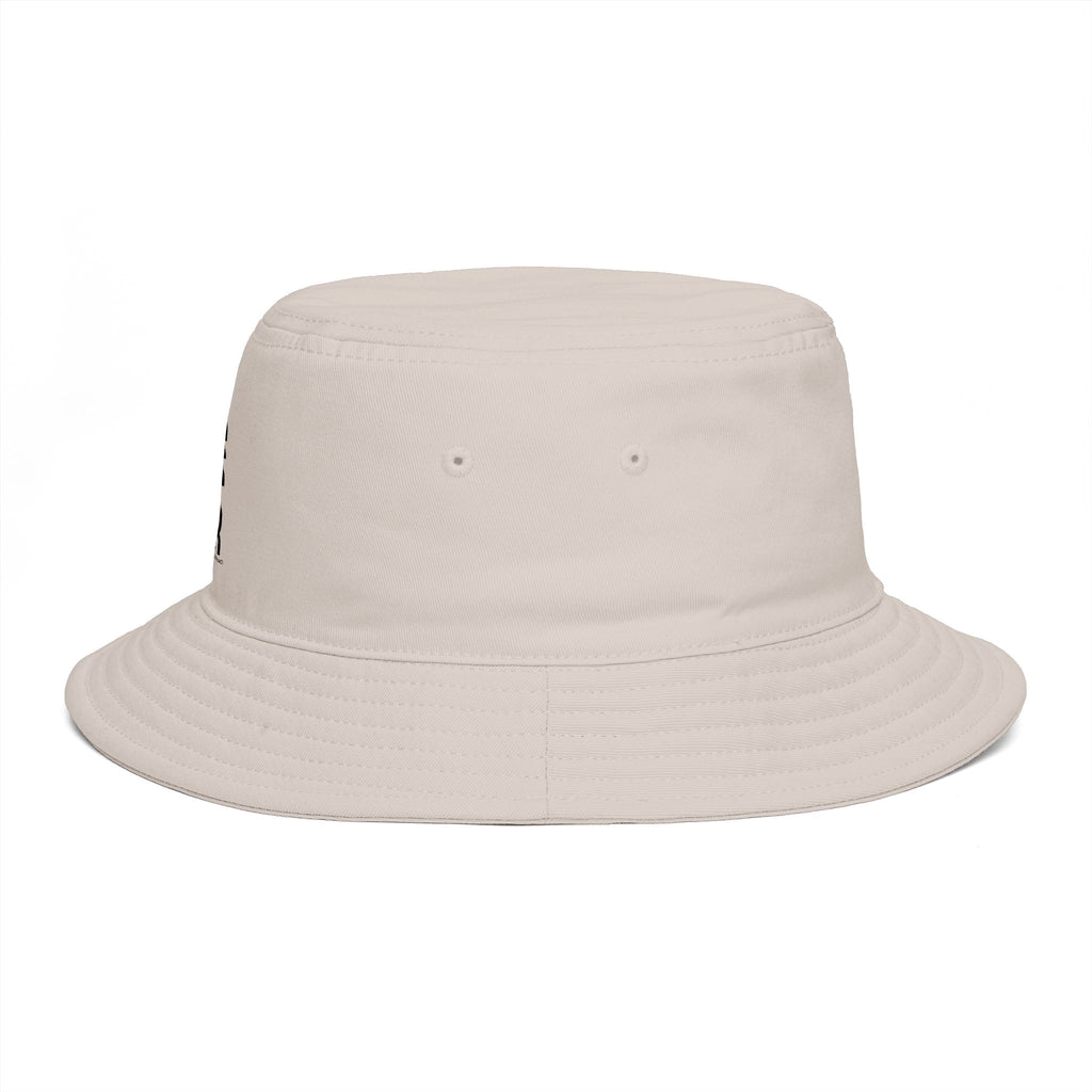 Rust Brown Bucket Hat with Vertical 'ROAR' Distressed Text — Trendy Casual Sun Hat by RSR
