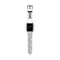 Watch Band — Monochrome Motivational Text Apple Watch Band (BSSR Accent) by RSR