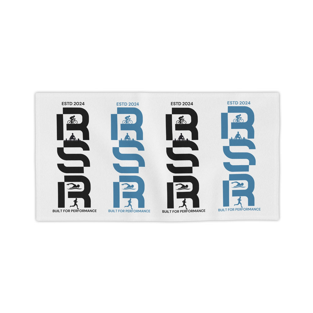 RSSR Pattern Beach Towel — ESTD 2024 Coastal Performance Towel by RSR