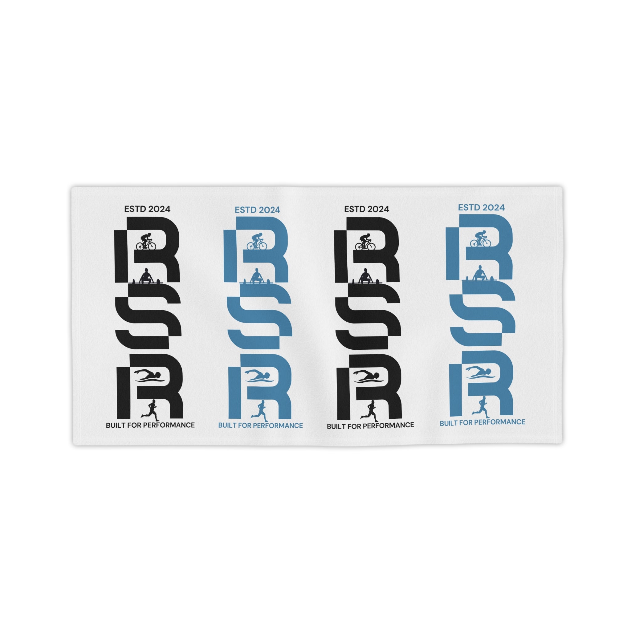 RSSR Pattern Beach Towel — ESTD 2024 Coastal Performance Towel by RSR