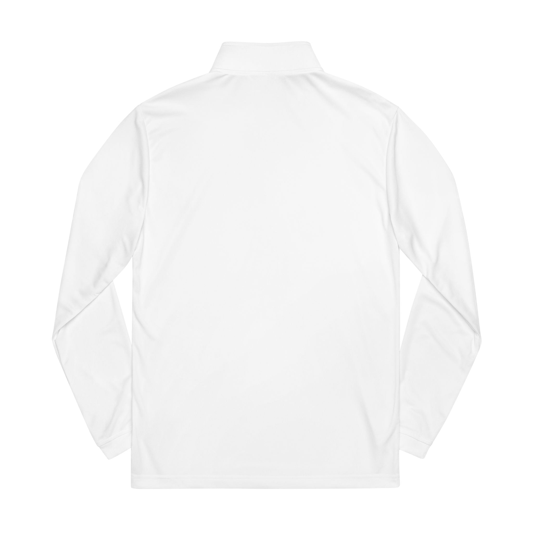 Embroidered Quarter-Zip Pullover — adidas® Performance Top with Sleeve & Chest Accents by RSR