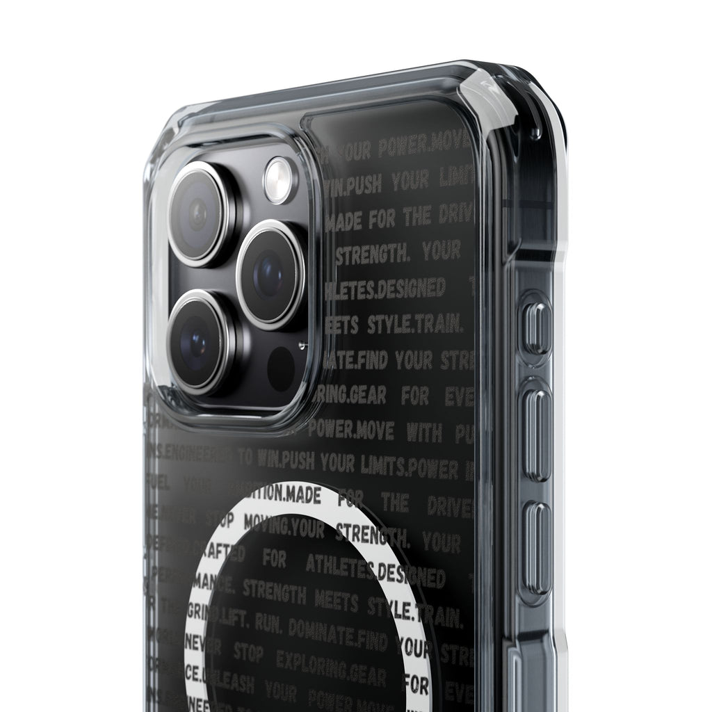 Clear Magnetic Phone Case — Slim Impact Protection with MagSafe Ring by RSR