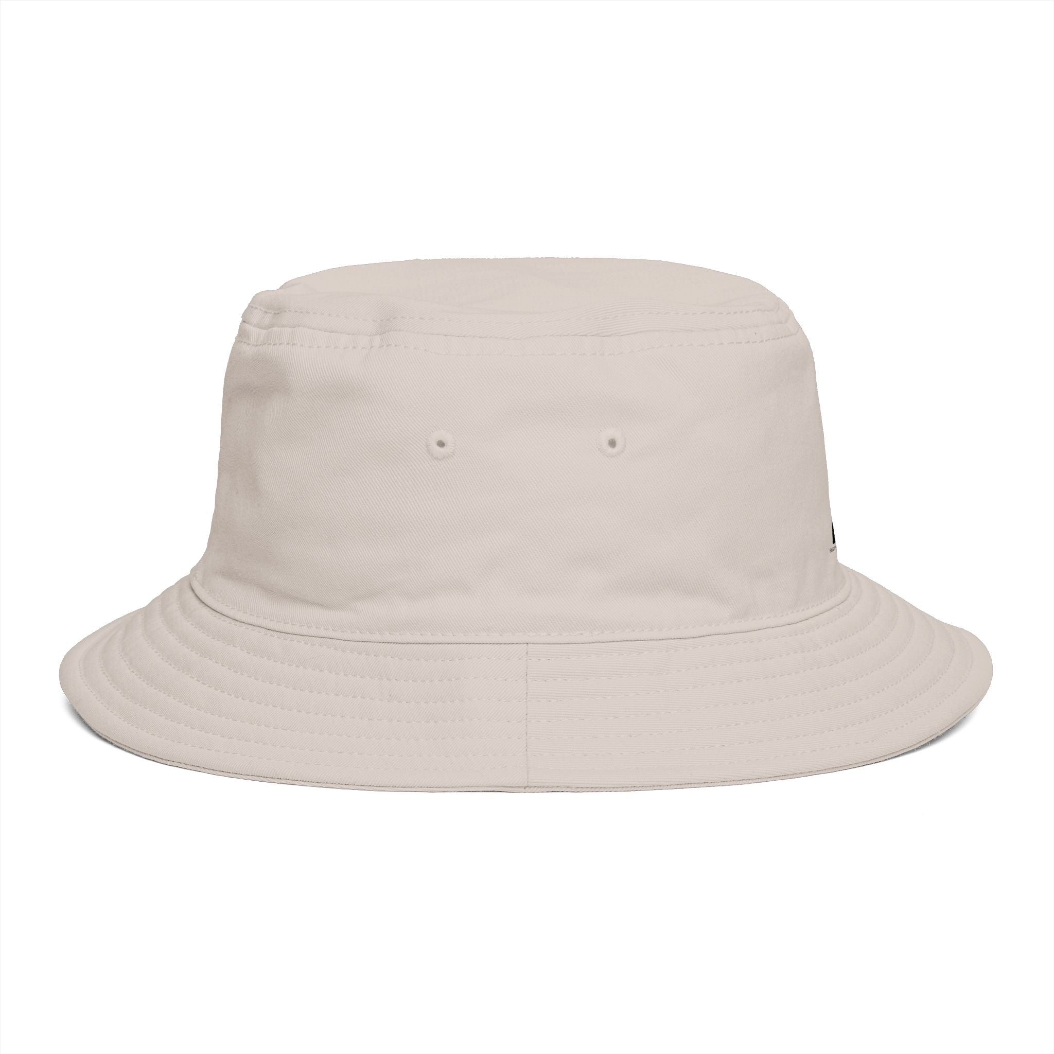 Rust Brown Bucket Hat with Vertical 'ROAR' Distressed Text — Trendy Casual Sun Hat by RSR