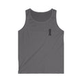 Vertical 'SSR' Logo Tank Top — Motivational Text Back Athletic Tank by RSR