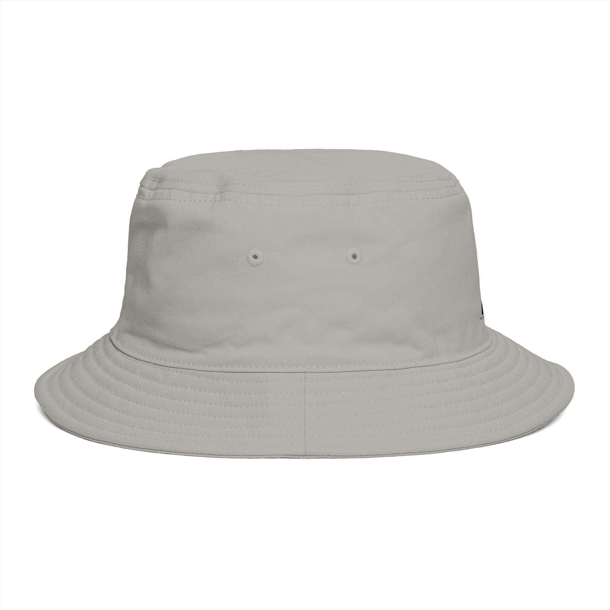 Rust Brown Bucket Hat with Vertical 'ROAR' Distressed Text — Trendy Casual Sun Hat by RSR