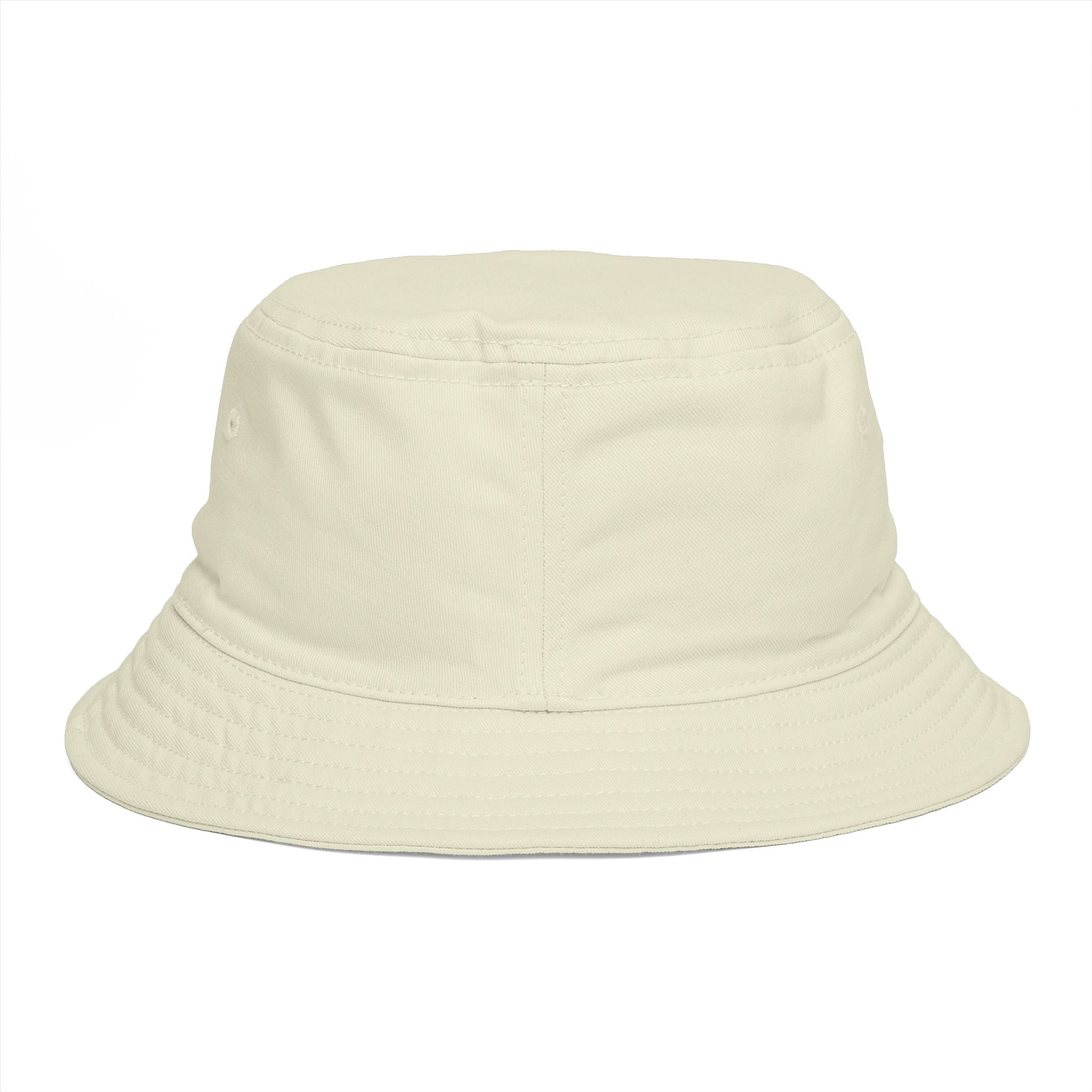 Rust Brown Bucket Hat with Vertical 'ROAR' Distressed Text — Trendy Casual Sun Hat by RSR