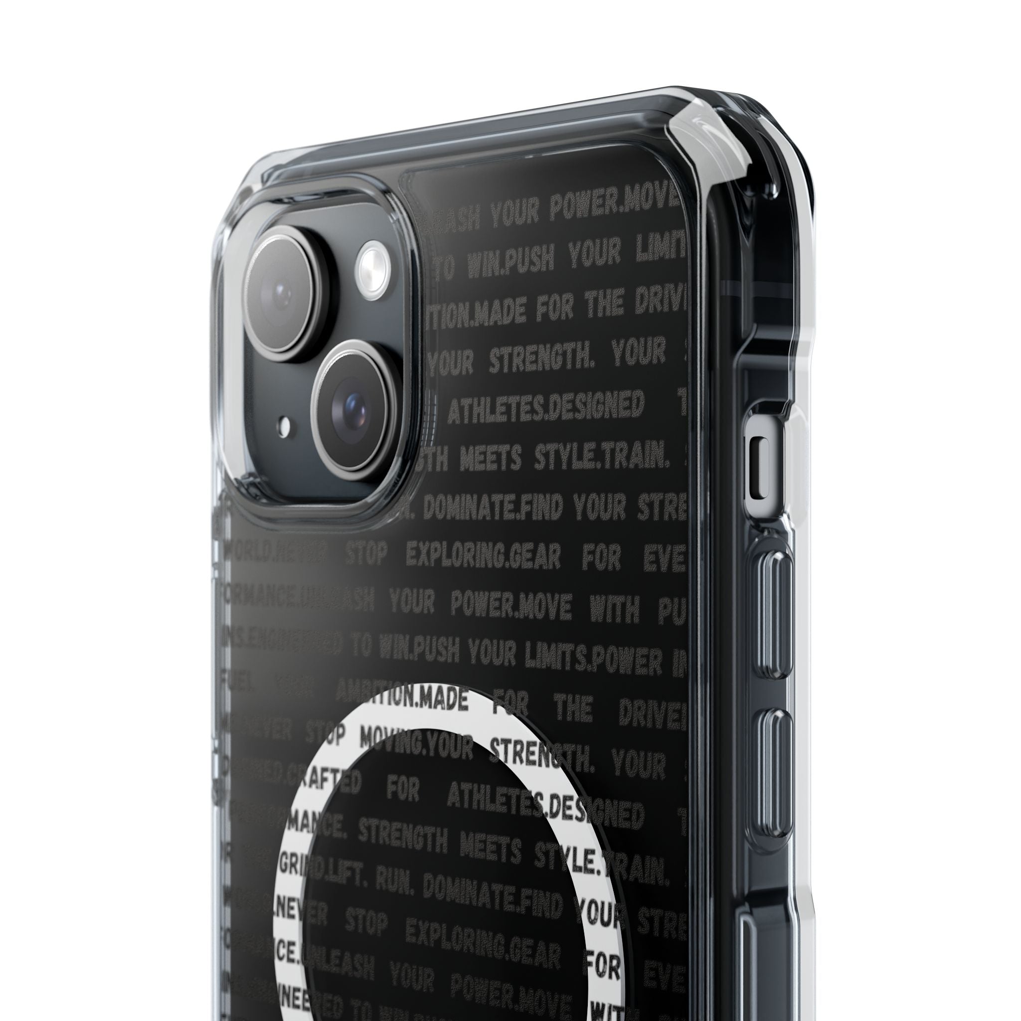 Clear Magnetic Phone Case — Slim Impact Protection with MagSafe Ring by RSR