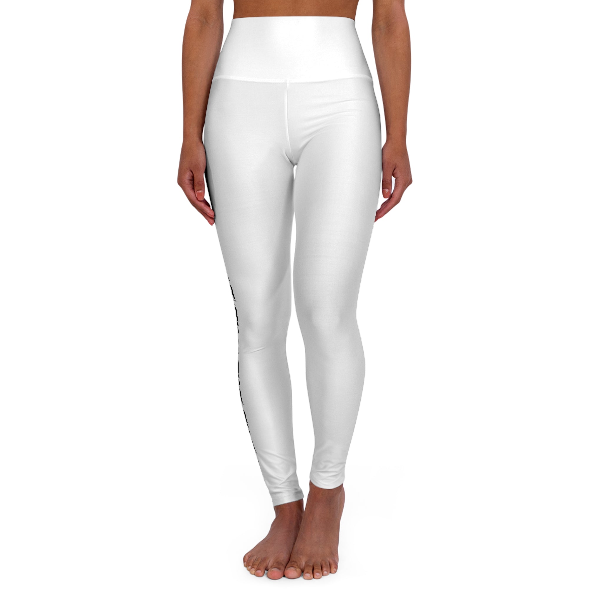 High-Waisted Yoga Leggings — All-Over Print Fitness Tights by RSR
