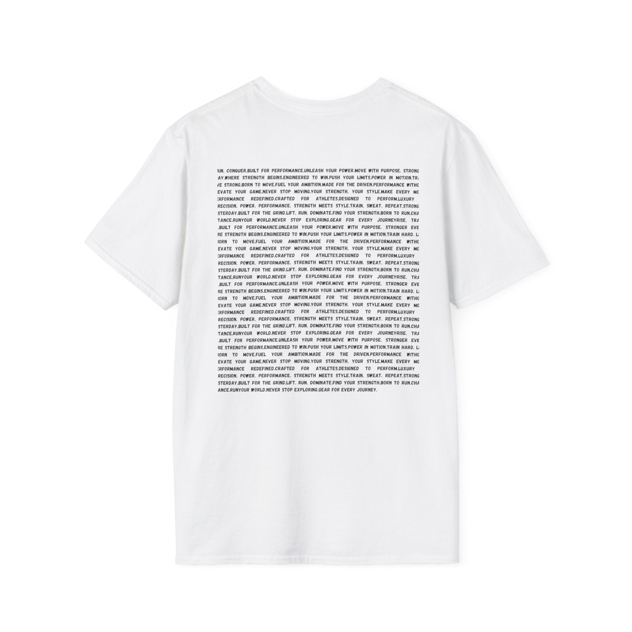 RSR Stacked Logo T-Shirt — Minimalist Geometric Graphic Tee by RSR