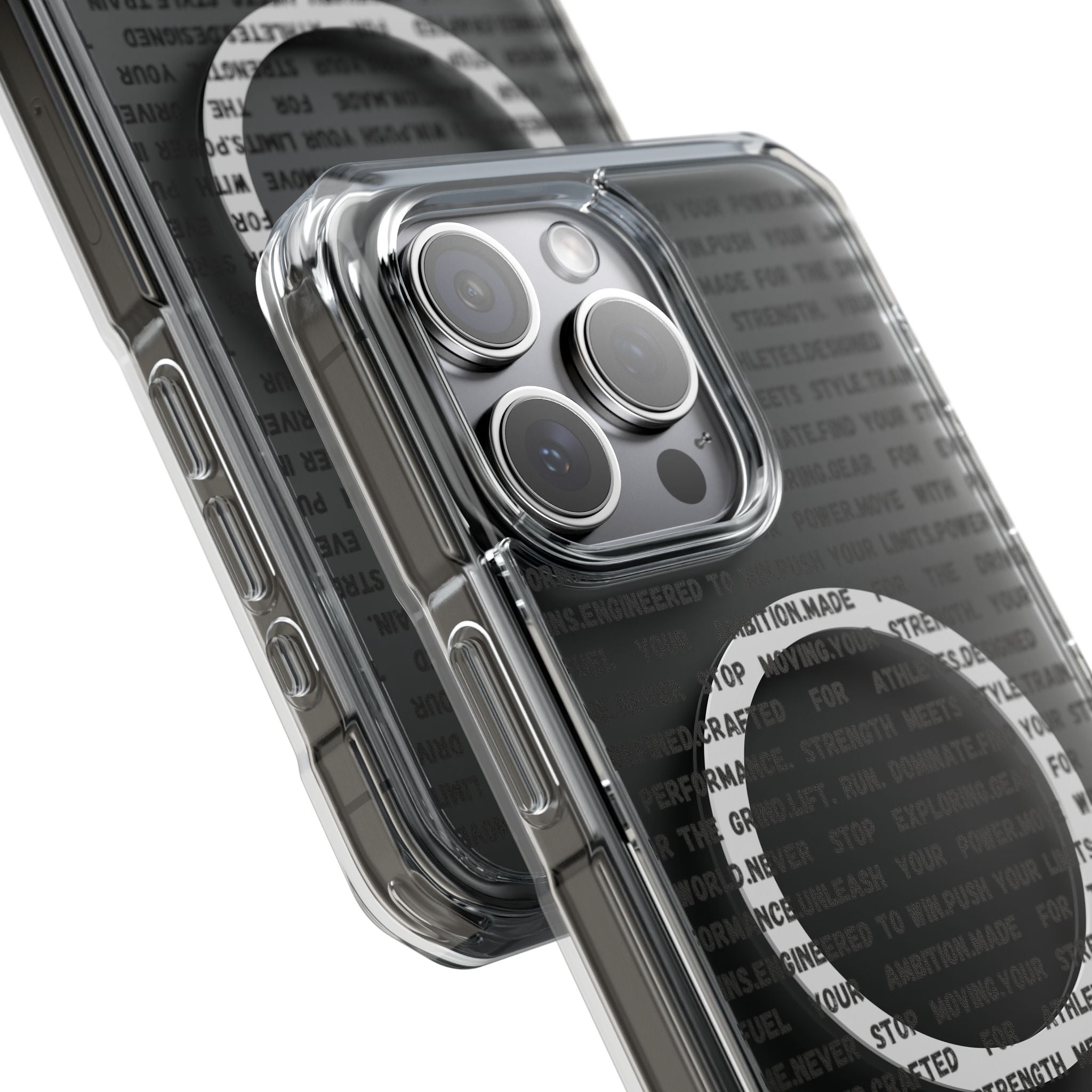 Clear Magnetic Phone Case — Slim Impact Protection with MagSafe Ring by RSR