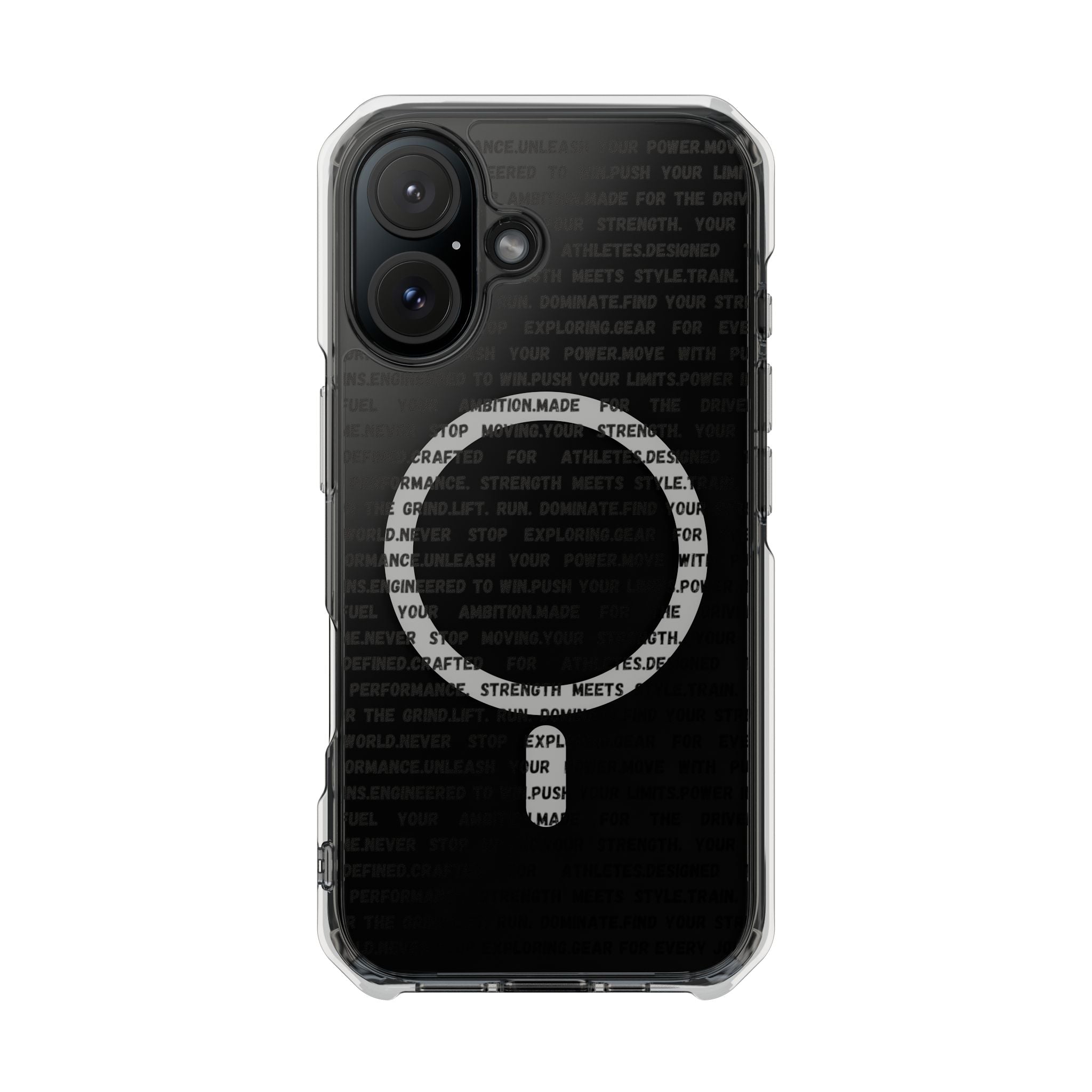 Clear Magnetic Phone Case — Slim Impact Protection with MagSafe Ring by RSR