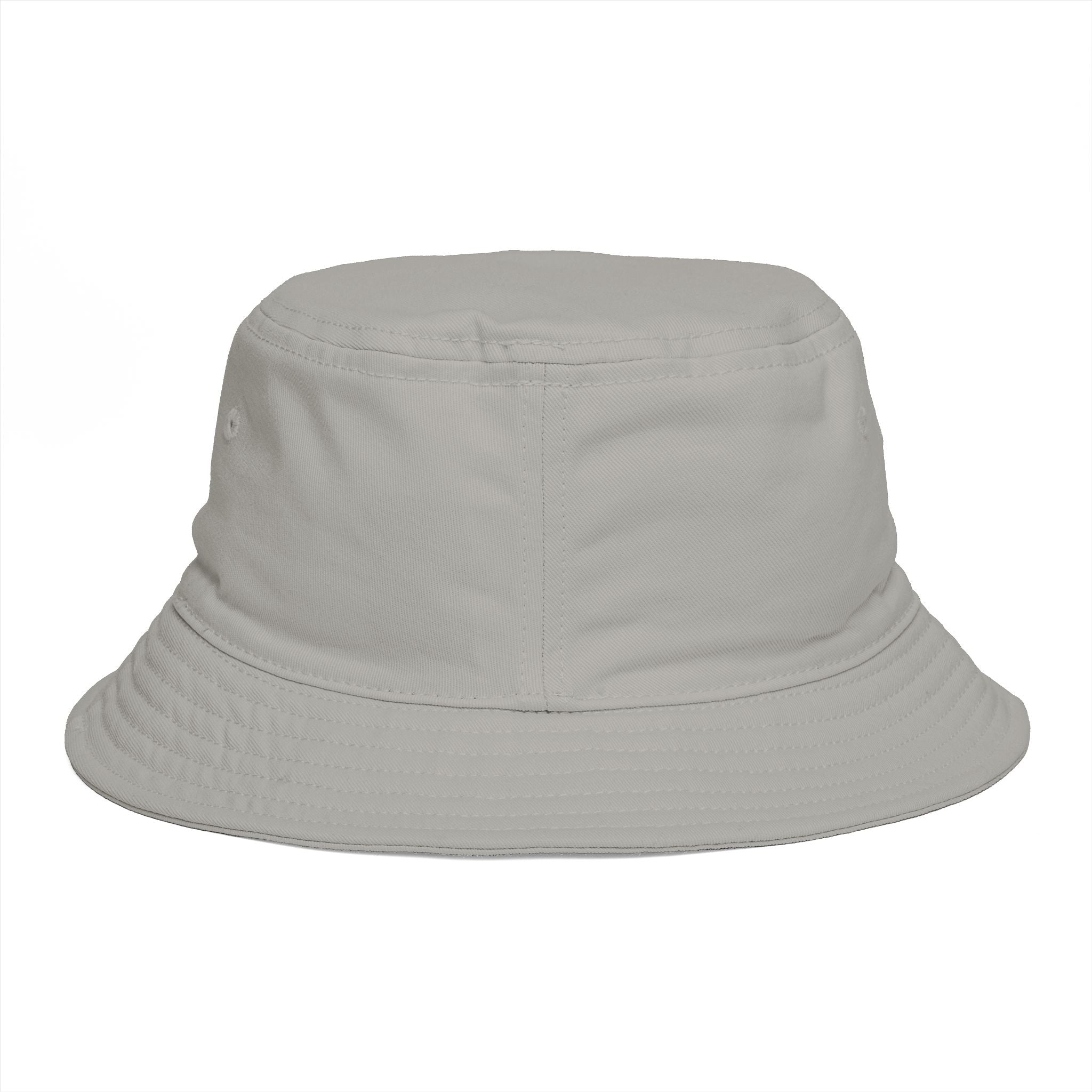 Rust Brown Bucket Hat with Vertical 'ROAR' Distressed Text — Trendy Casual Sun Hat by RSR